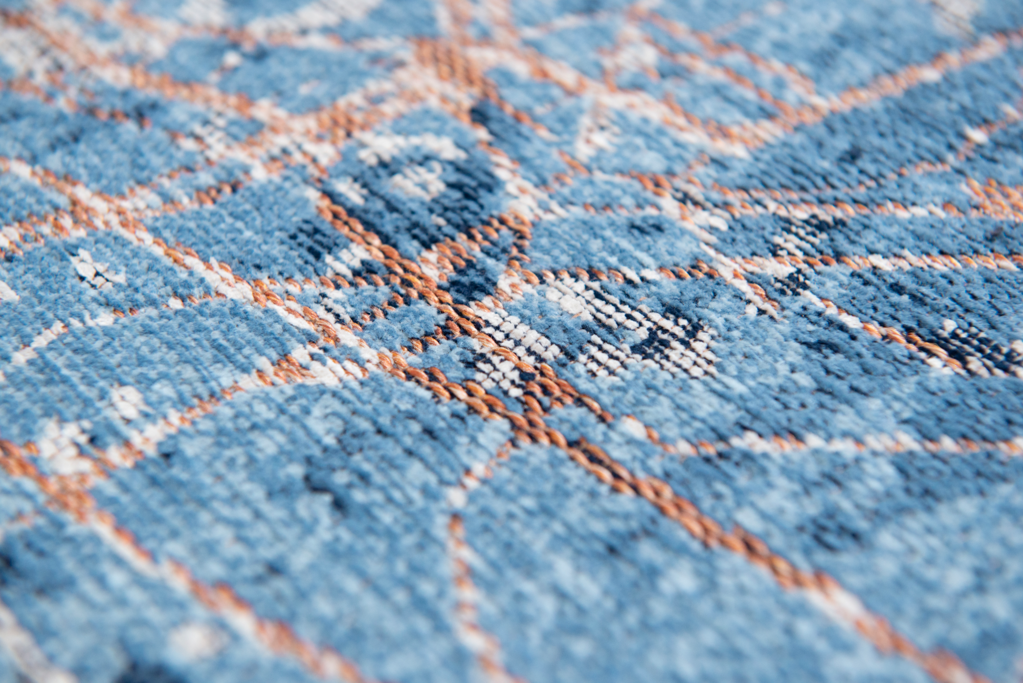 Ecorugs vloerkleed Tokyo blauw 200x280 cm