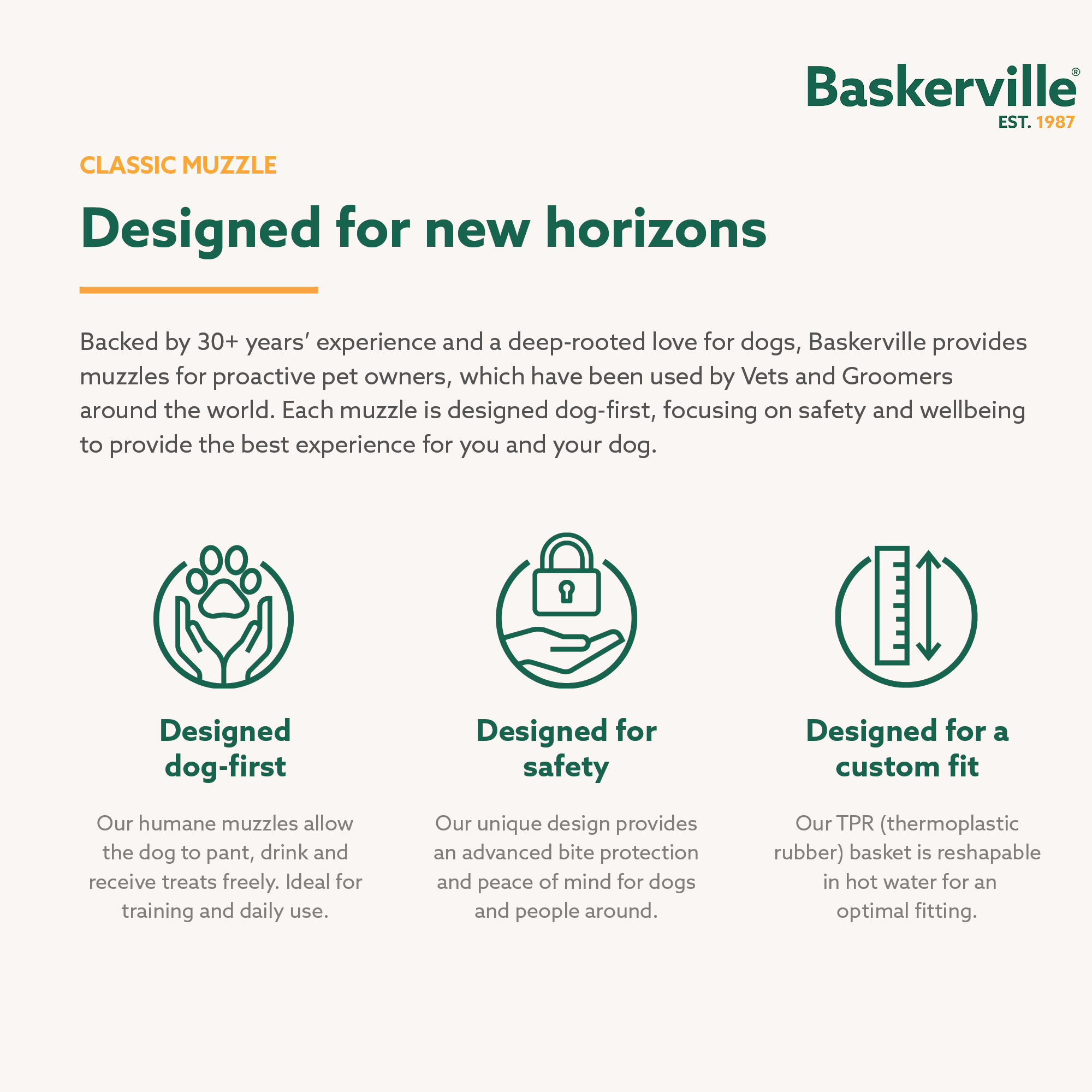 Baskerville Classic Muzzle Muilkorf