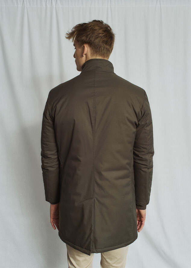 Bruun & Stengade BS Bedford Slim Fit Coat Army