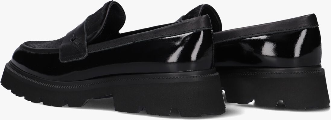 zwarte stefano lauran loafers 12087