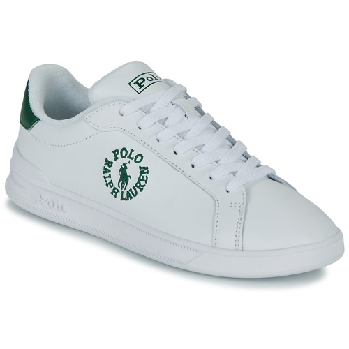 Polo Ralph Lauren - HRT CRT CL-SNEAKERS-HIGH TOP LACE Blanco / Verde