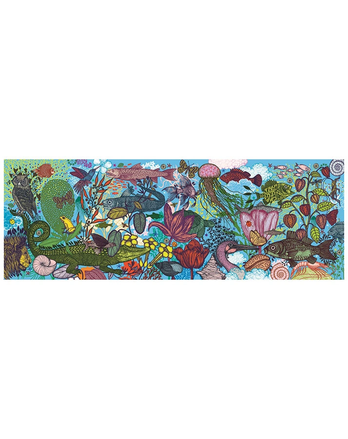 Puzzle-Galerie LAND UND MEER 1000-teilig in bunt