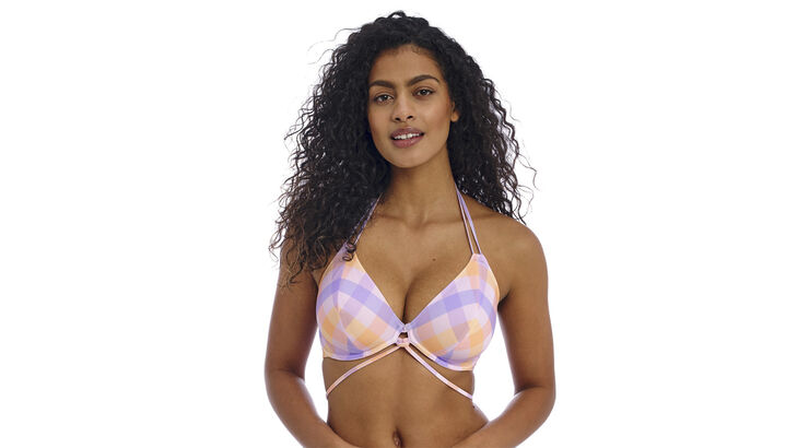 Freya HARBOUR ISLAND UW HALTER BIKINI TOP Sorbet