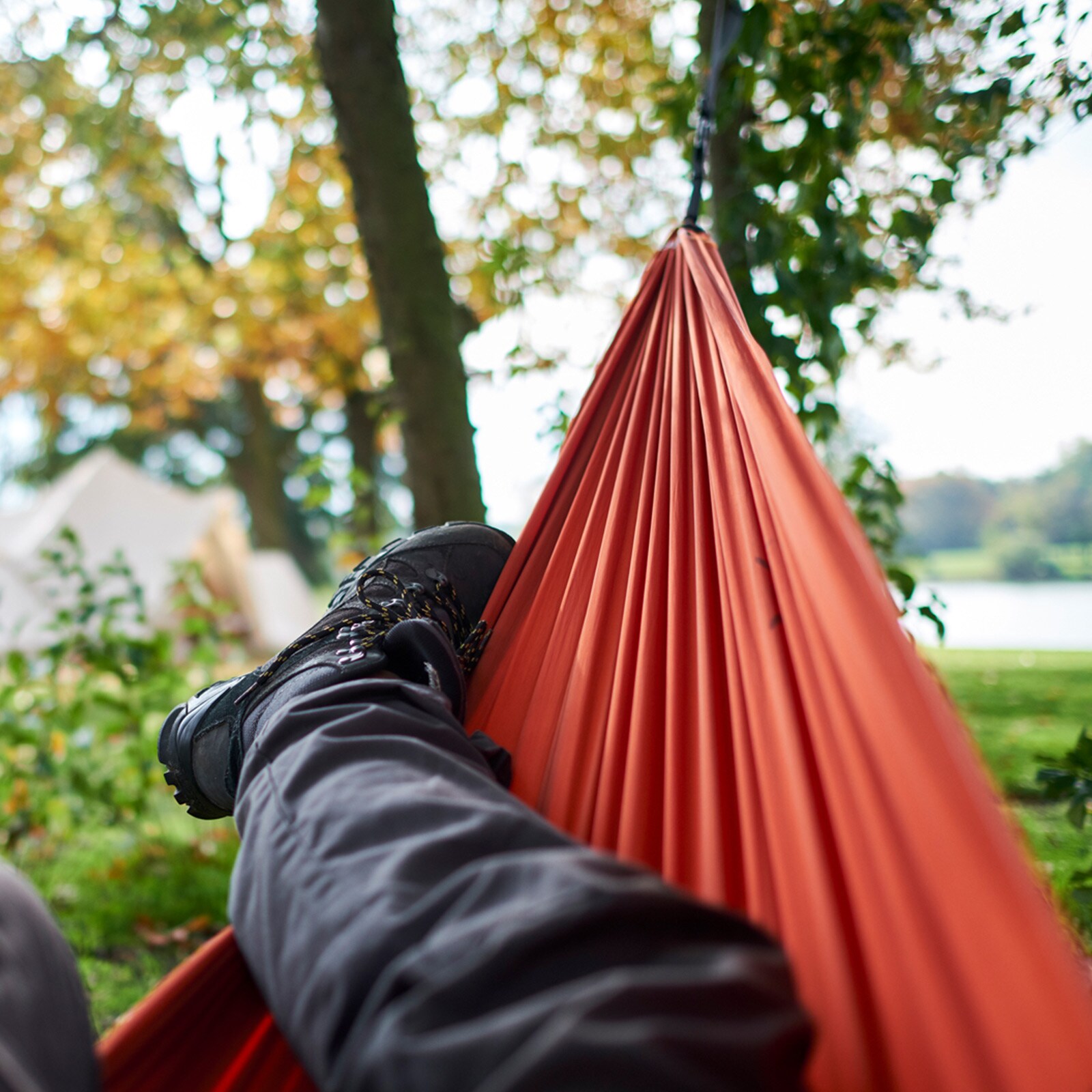 GRAND CANYON 2 Personen Reise Hängematte Bass Hammock Double Mehrpersonen 180 kg Farbe: Storm