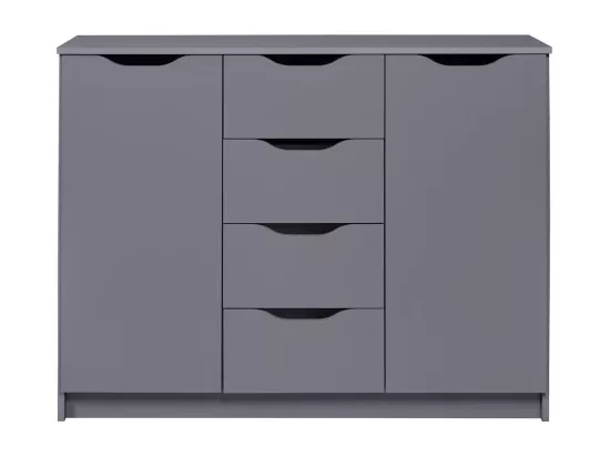 Commode 2 Portes & 4 Tiroirs 