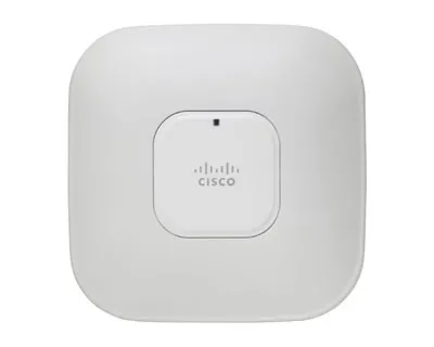 Cisco 802.11a/g/n Fixed Unified Access-point - 10/100/1000 Base-T - (221 x 221 x 47 mm)