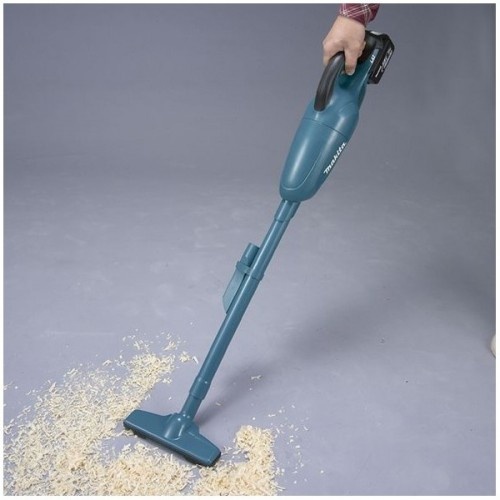 Aspirador de pó sem fio sem saco Makita DCL180Z 650ml verde