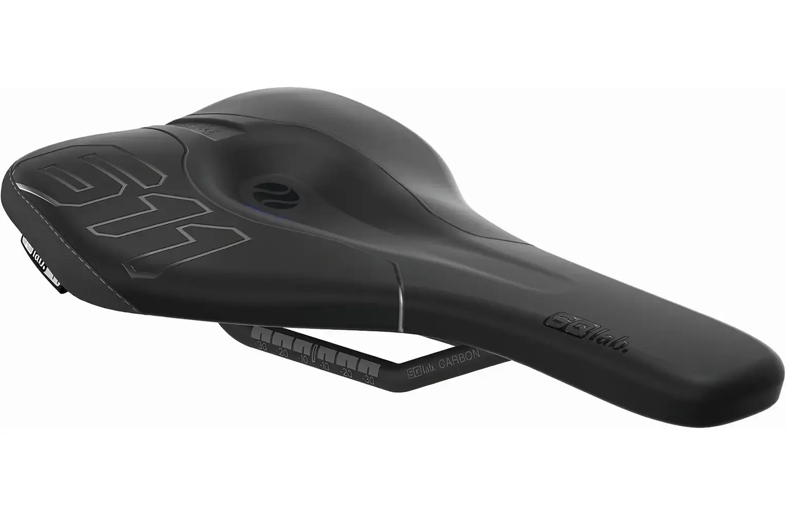 SQlab 611 Ergowave Carbon Fietszadel Zwart