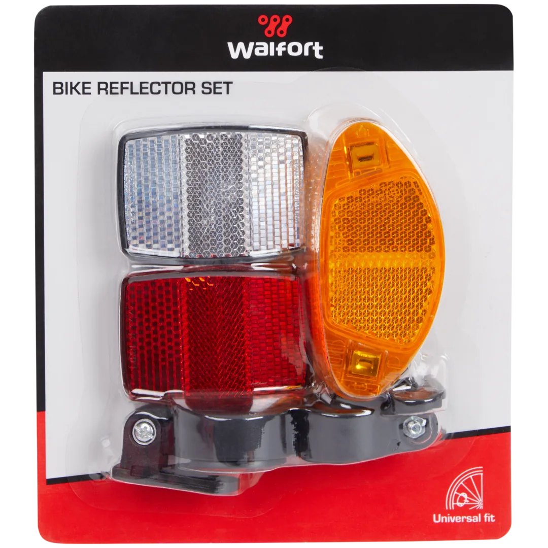 Walfort fietsreflectorenset 6-delig