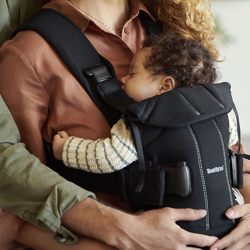 Porte-bébé One Coton – Noir