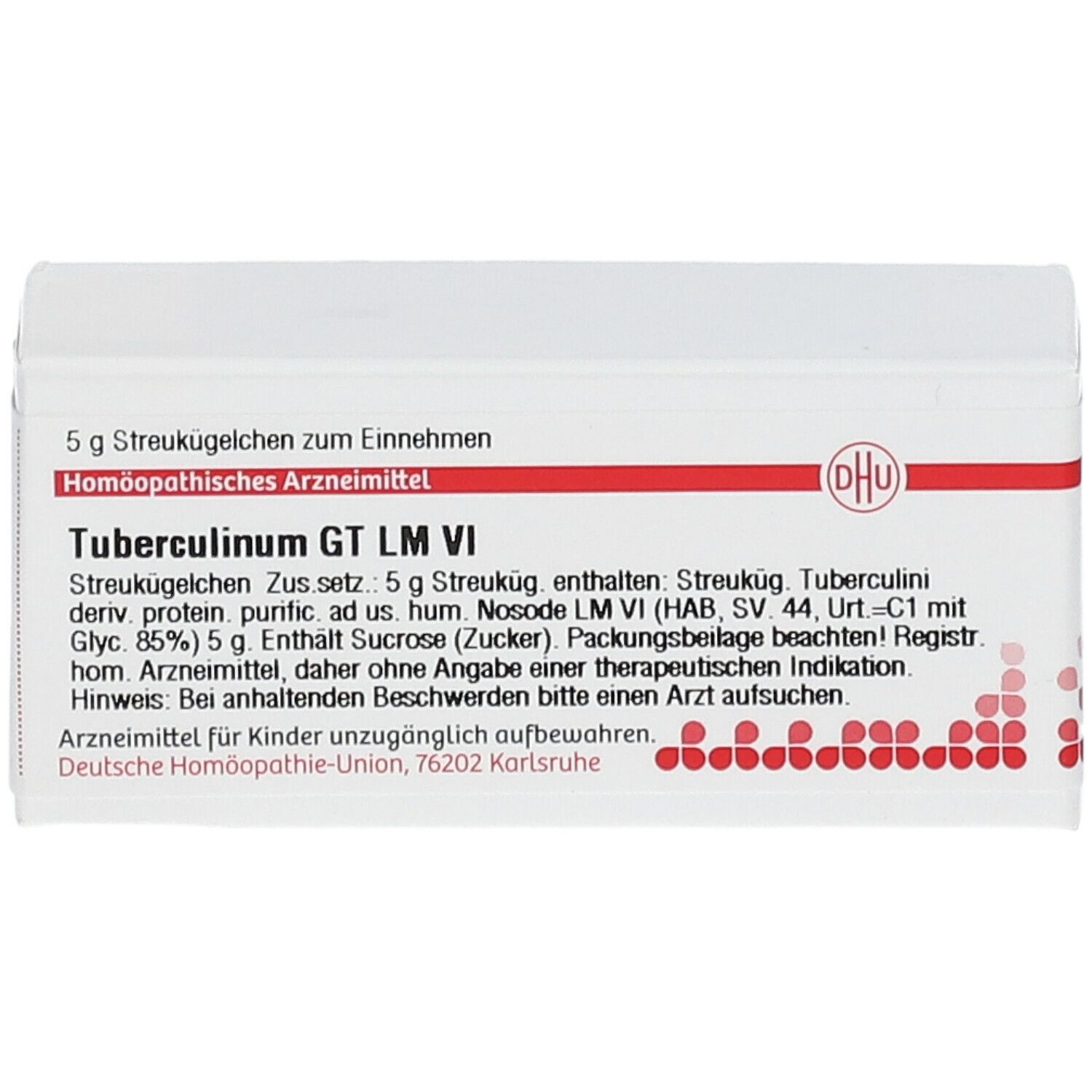DHU LM Tuberculinum Gt VI