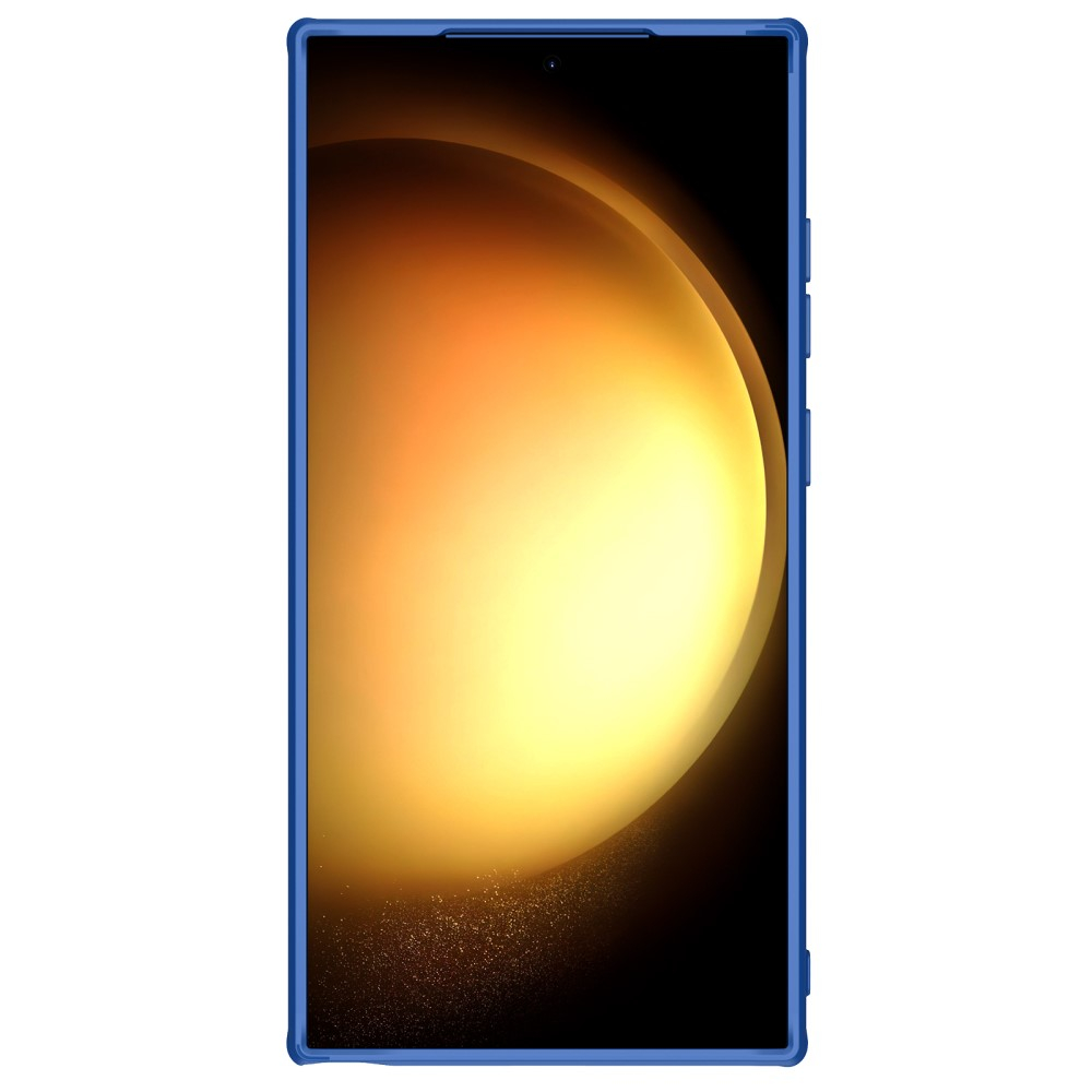 Samsung Galaxy S24 Ultra Schutz Hülle Cam-Slider Kameraschutz - Blau