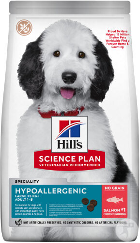 Hill's Science Plan Dog Food Adult Hypoallergenic Large Avec Saumon 14kg