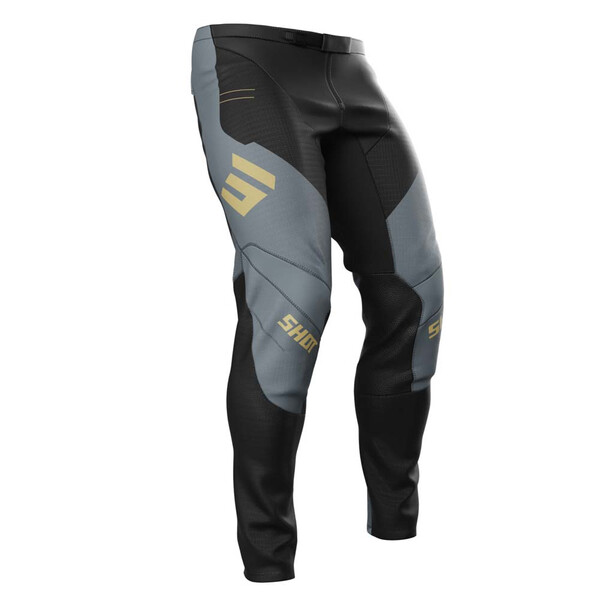 Shot - Pantalon Contact Shield Noir / Gris / Or