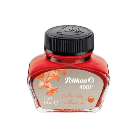 Pelikan Tinte 4001, 30ml, brillant-rot