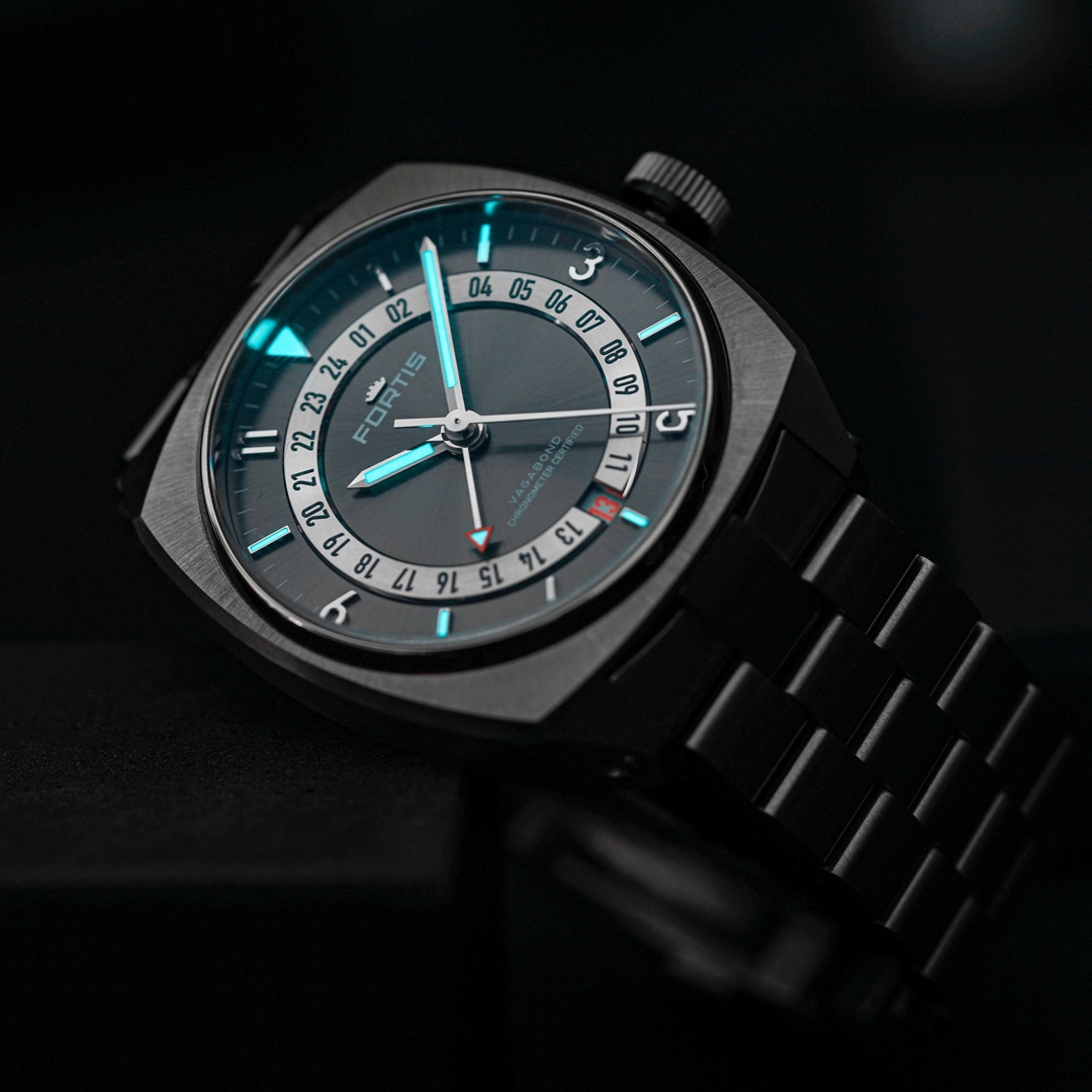 Fortis Vagabond V-40 GMT Urban Shadow
