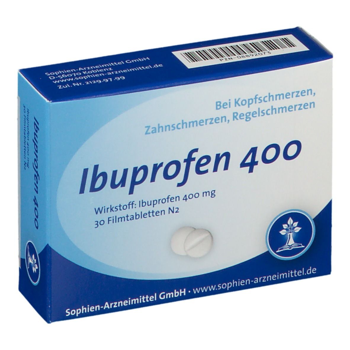 Ibuprofen Sophien 400