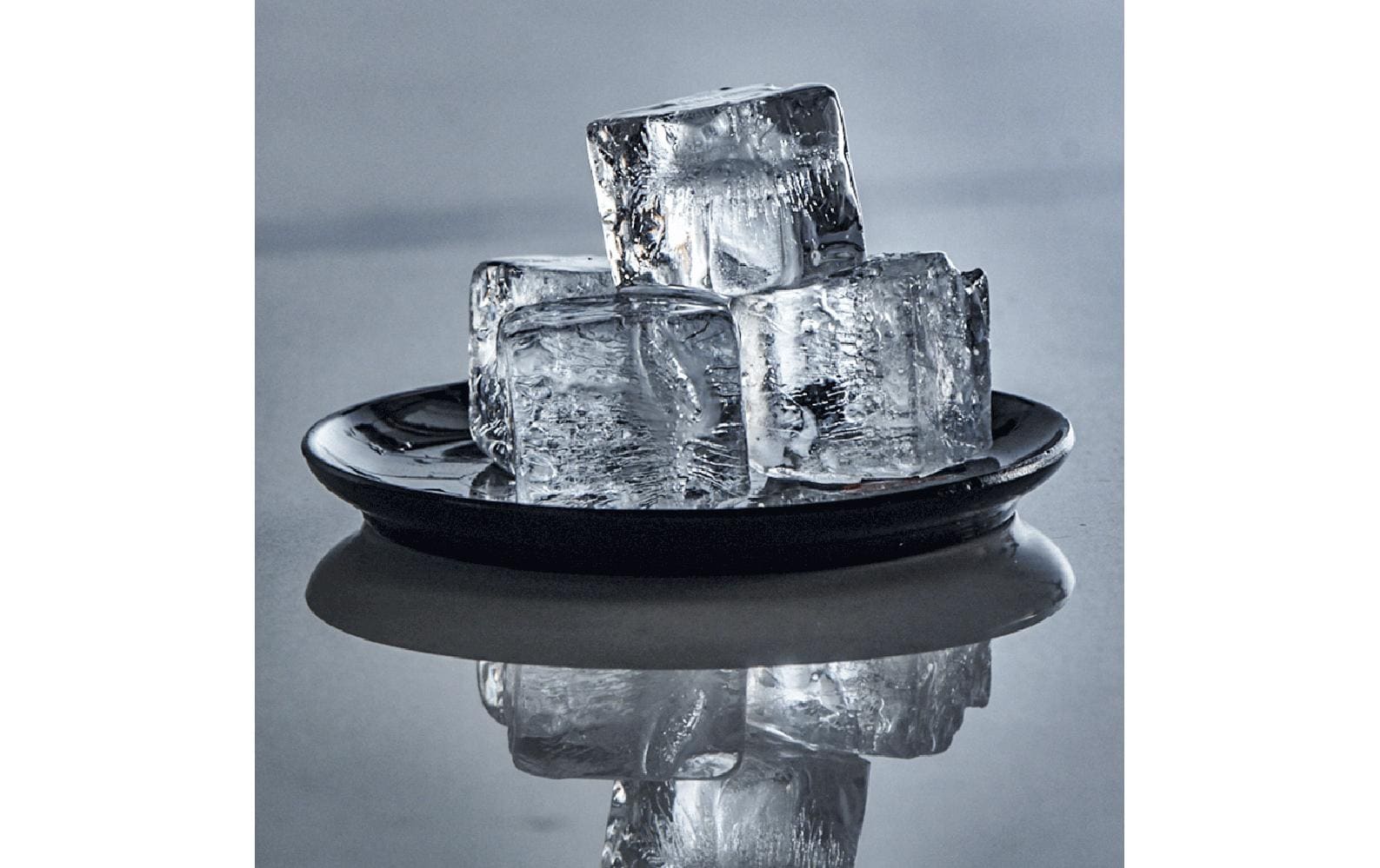Eiswürfelform Würfel Schwarz / Transparent, 2 x 2 cmIce Former