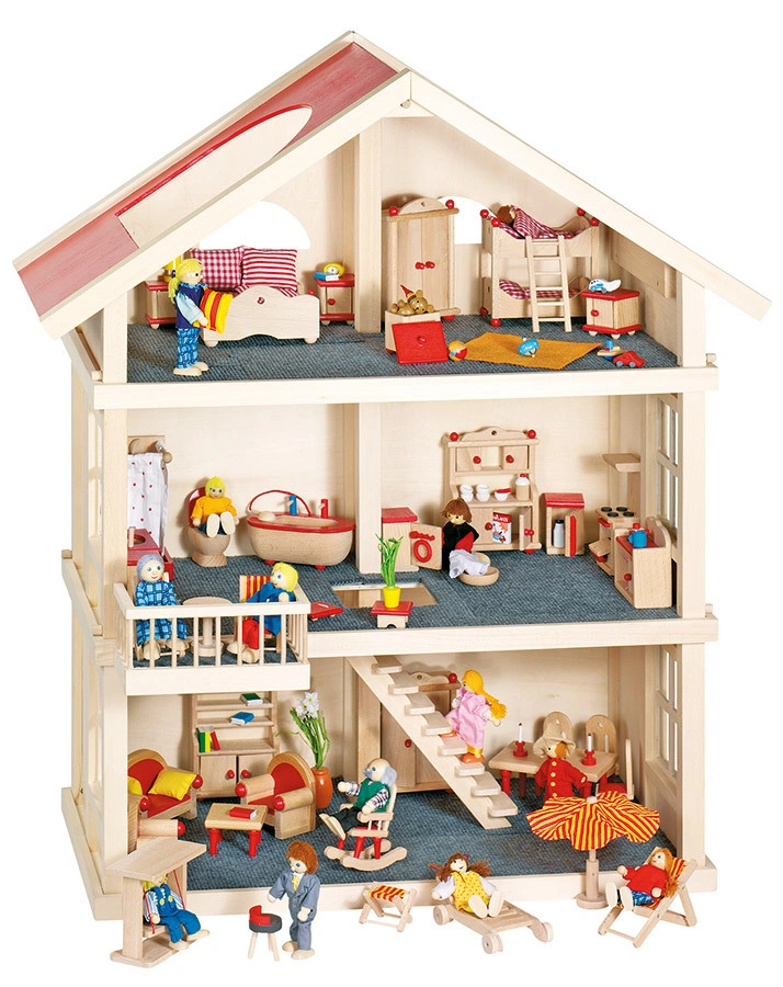 Puppenhaus mit 3 Etagen
