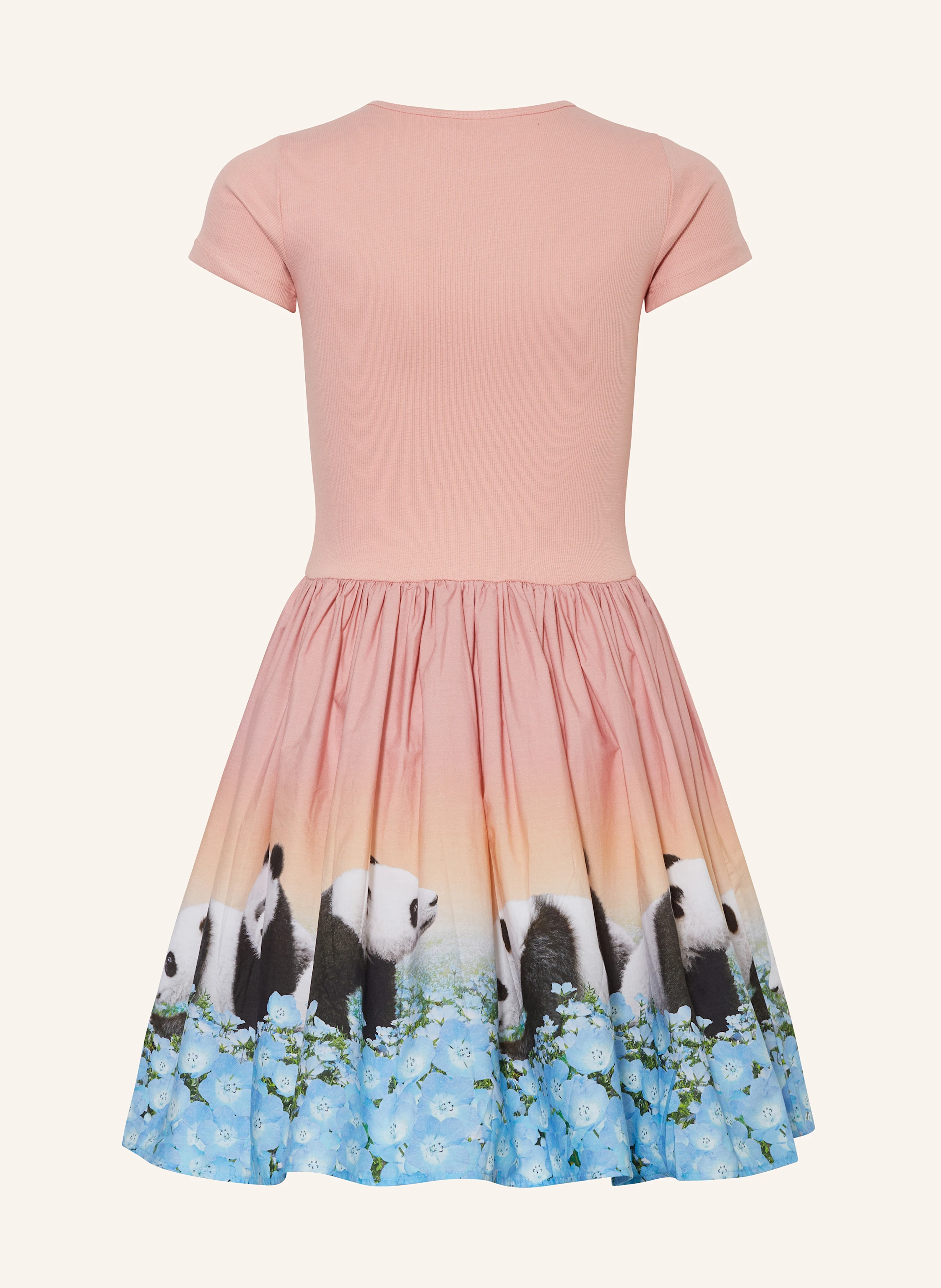 molo Kleid im Materialmix