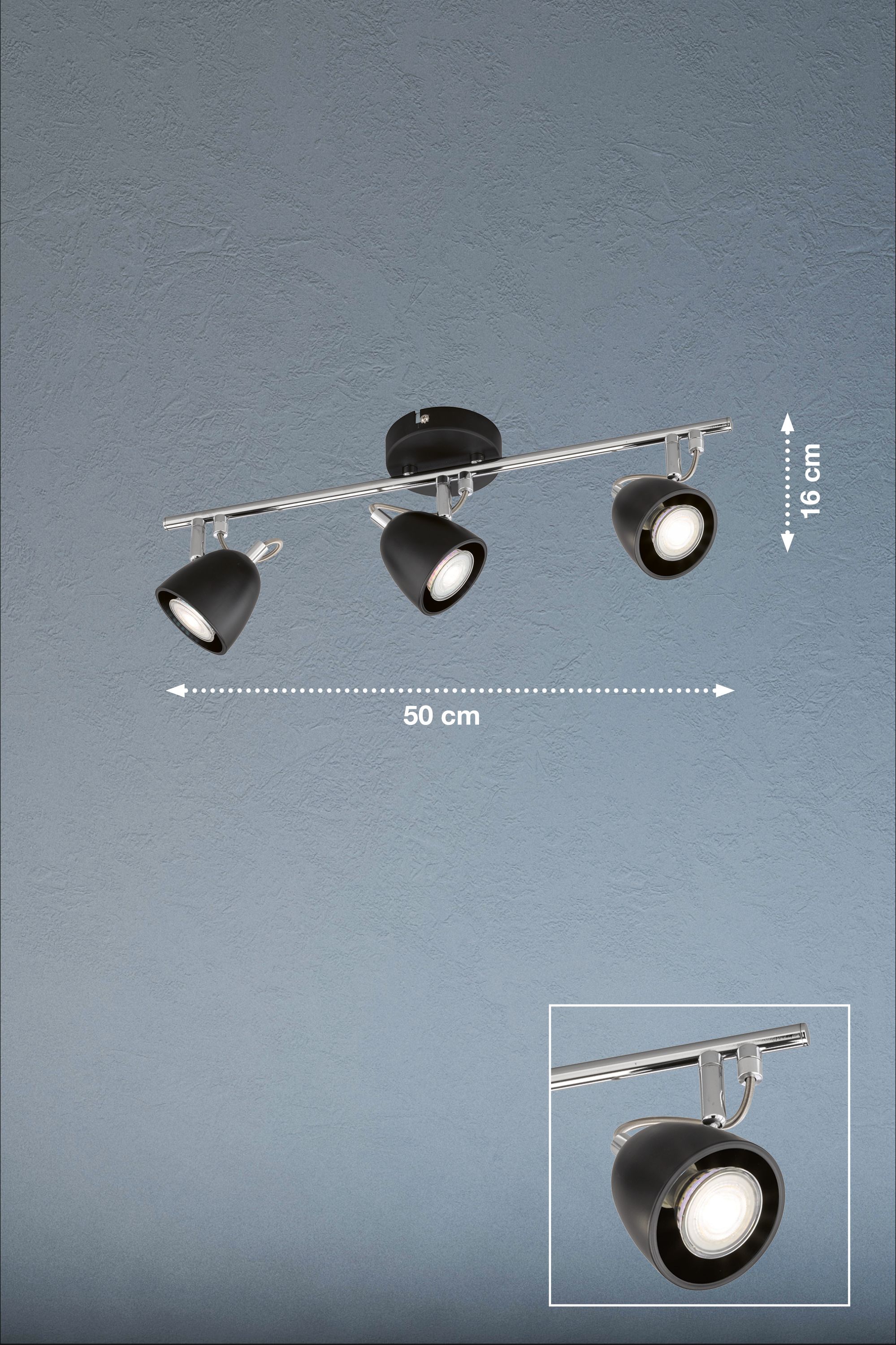 Wand-/Deckenspot GEMMA