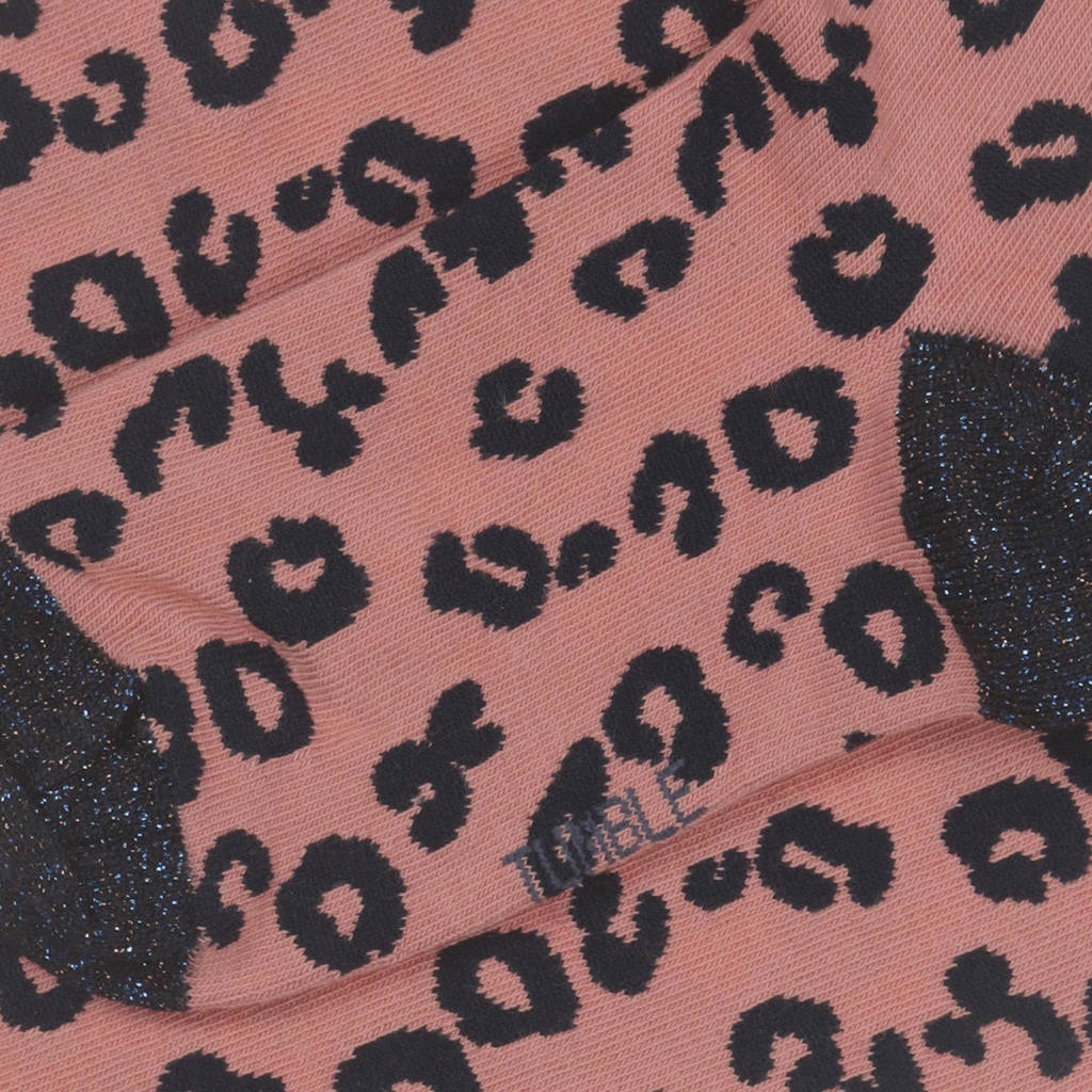 Tumble 'n Dry maillot met panterprint oudroze