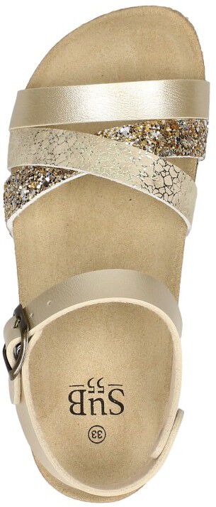 Sub55 Meiden Sandalen goudkleur
