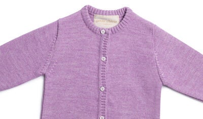 Petite Chérie Atelier Margit Cardigan, Light Purple/Dusty Purple