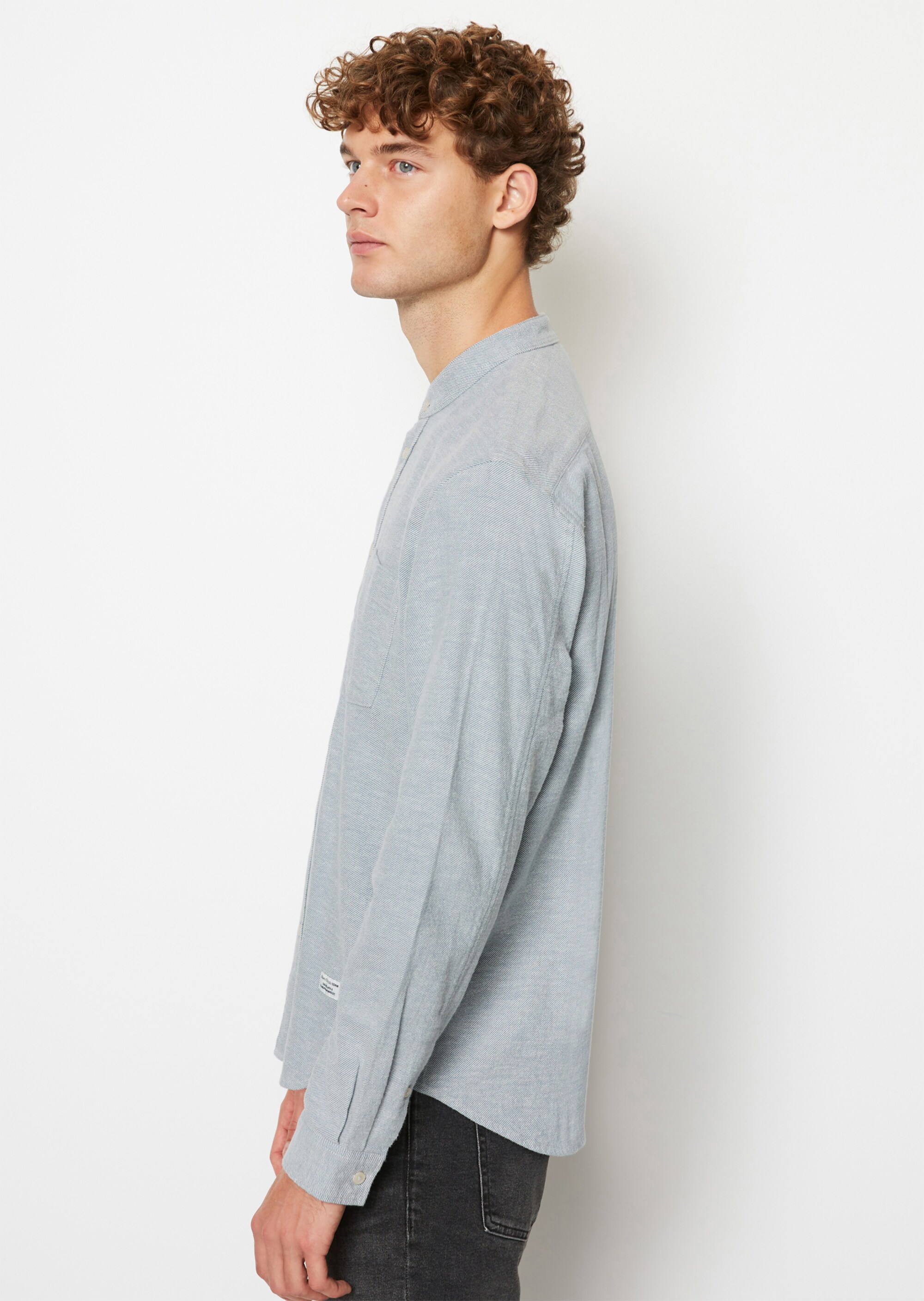 Hemd regular aus softem Bio-Baumwoll-Twill