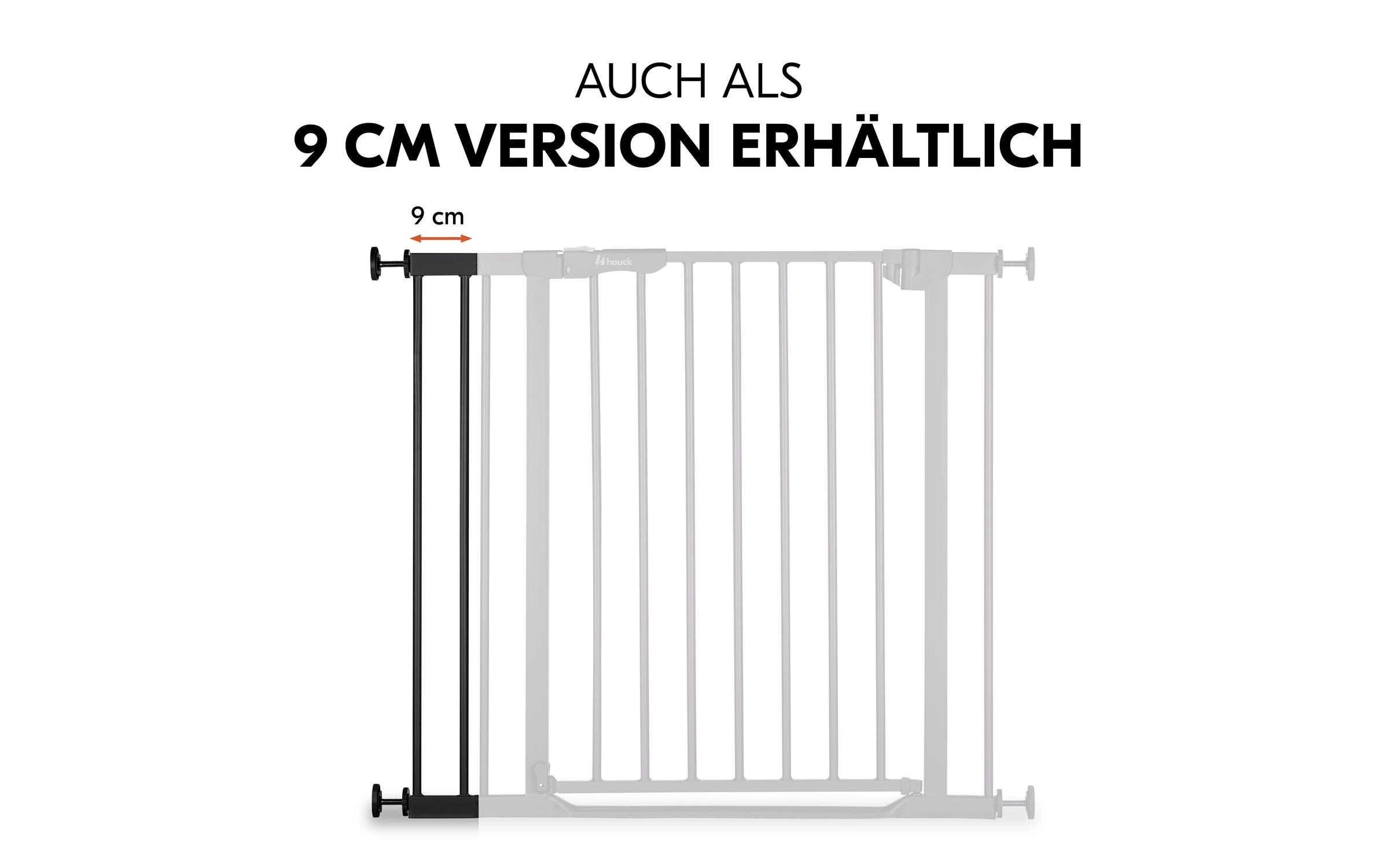 Verlängerung Türschutzgitter 21 cm SchwarzSafety Gate Extension für gängige Hauck Schutzgitter