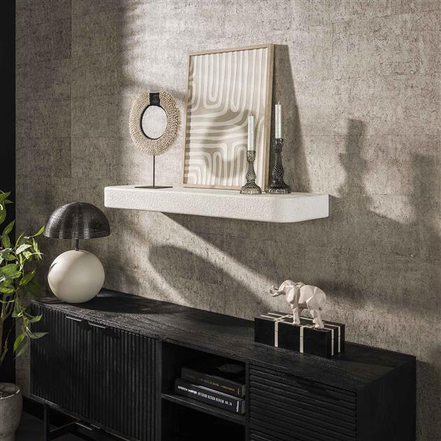 Hoyz Collection - Wandplank Stone 100cm - Marmer Composiet