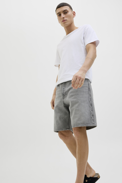 Jack & Jones grijze heren korte broek