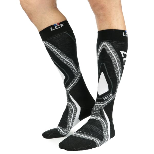 Chaussette de ski LA CHAUSSETTE DE FRANCE RECON BLACK