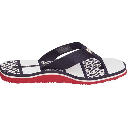 Tommy Hilfiger Essential Webbing Sandaler, Navy, 41
