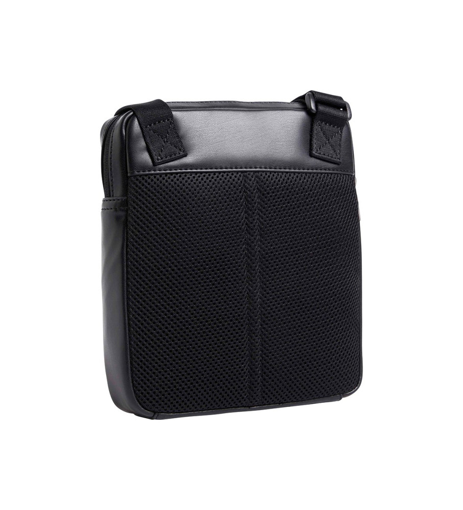 Bolsa transversal Calvin Klein Jeans Monogram Soft Reporter preta