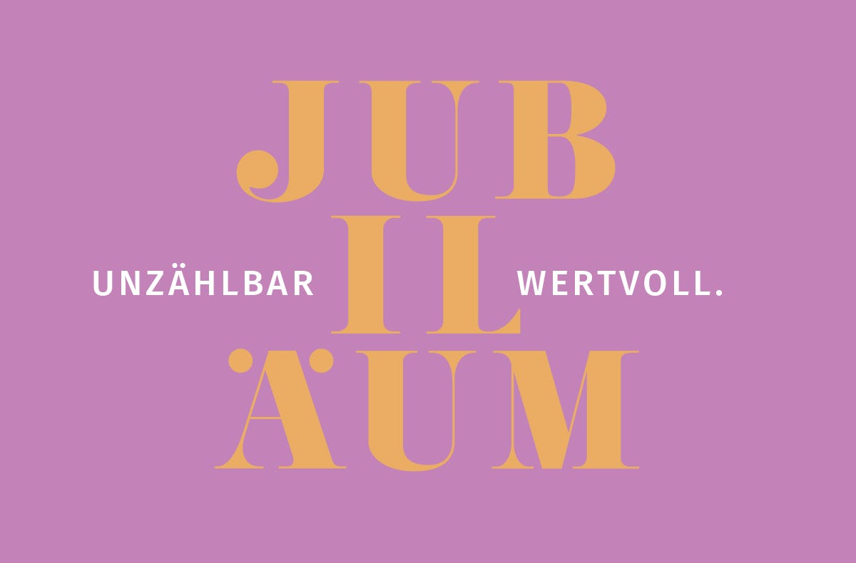 Wertgutschein Zum Jubiläum