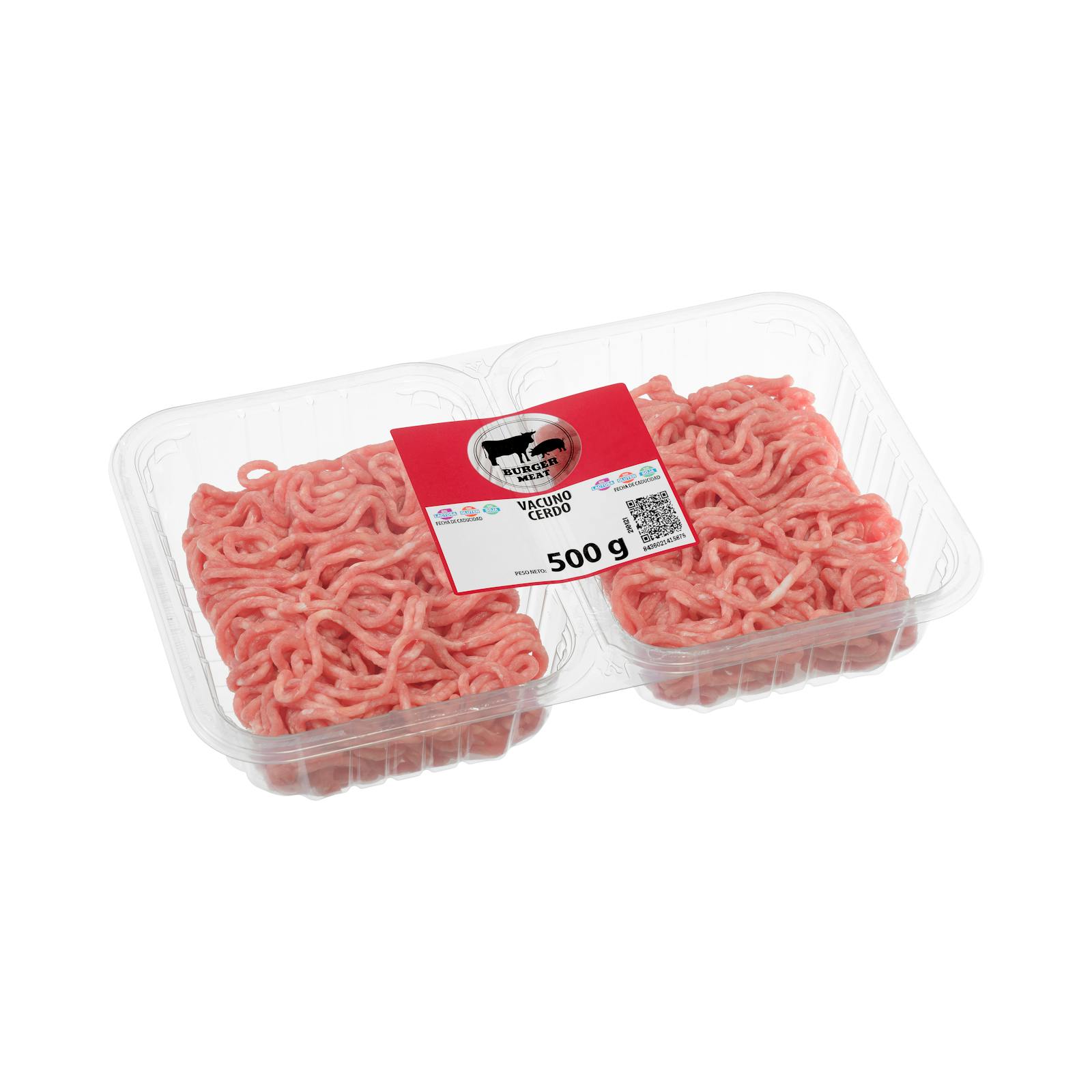 Bœuf et porc hachés préparés