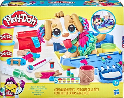 Play-Doh Care 'n Carry Veterinær Lekesett