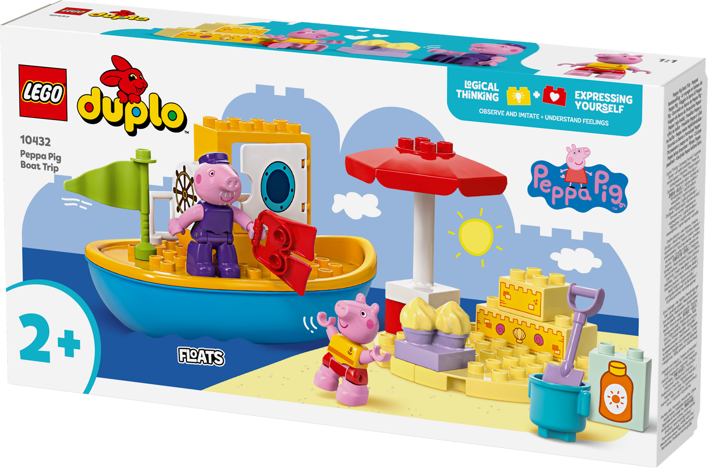 LEGO Duplo - Gurli Gris' bådtur (10432)