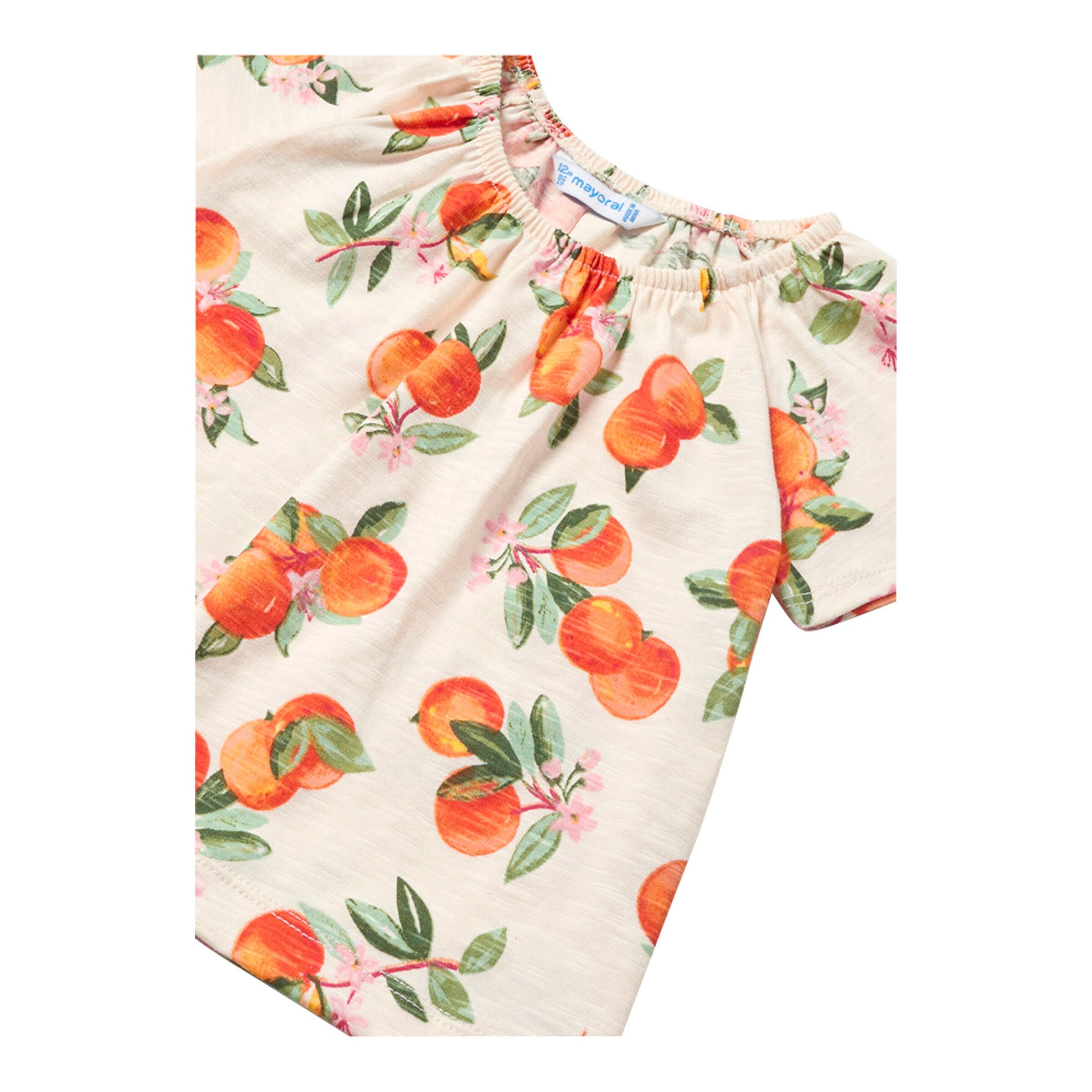 Mayoral 2er-Pack T-Shirts Orangen natur/orange