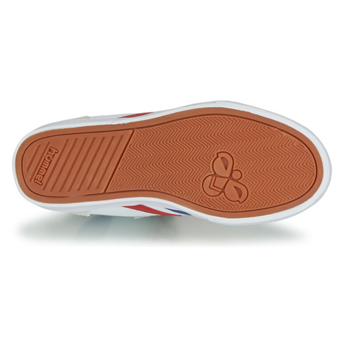 hummel - SLIMMER STADIL HIGH - Blanc / Bleu / Rouge