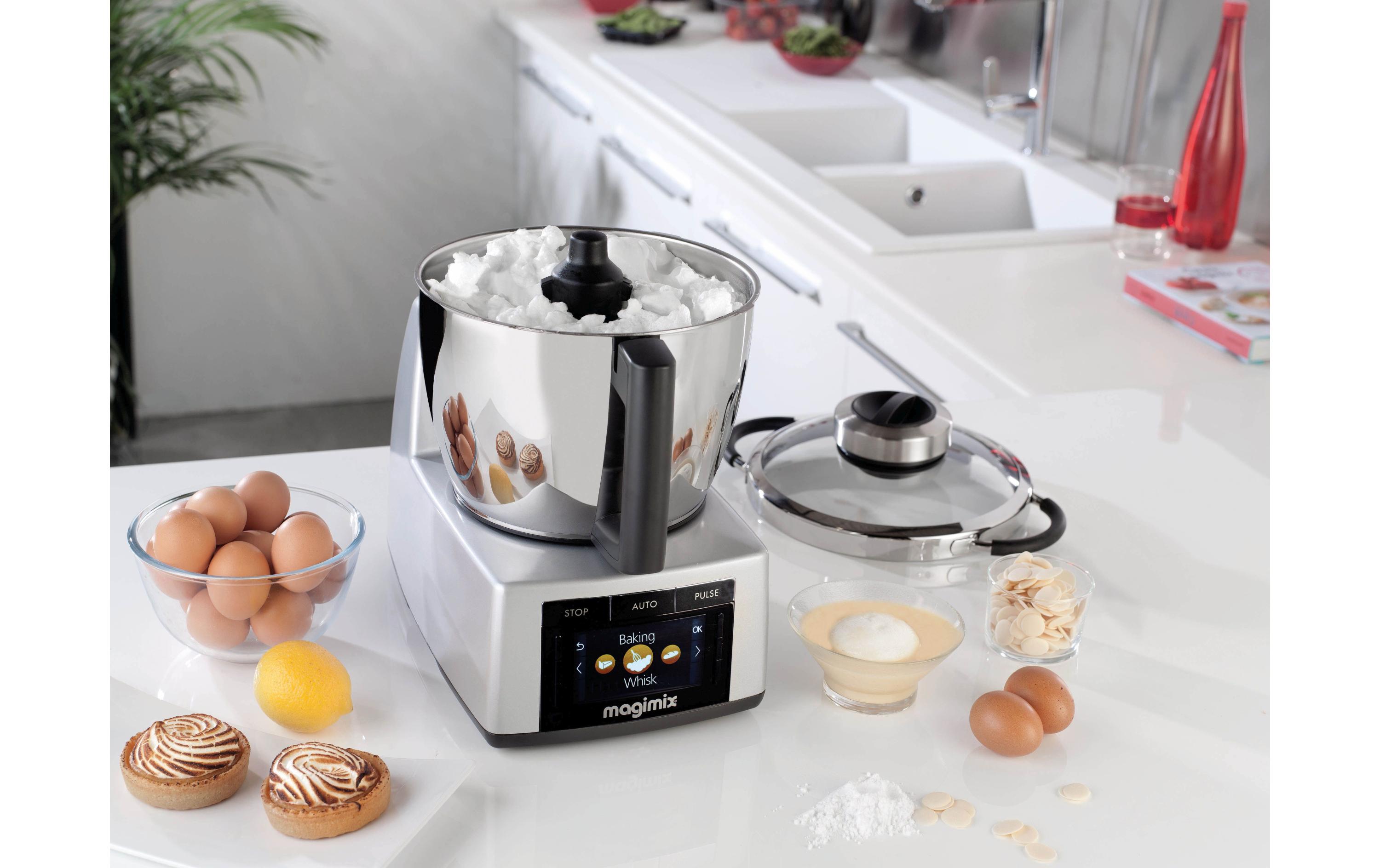 Küchenmaschine Cook Expert Chrom<br>Multifunktionsküchenmaschine mit Kochfunktion