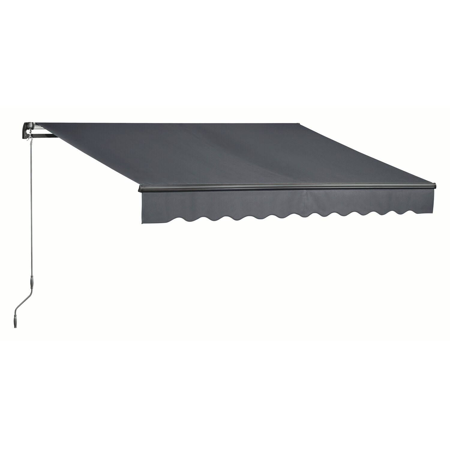 Gelenkarmmarkise Aventura 3x2m Anthrazit