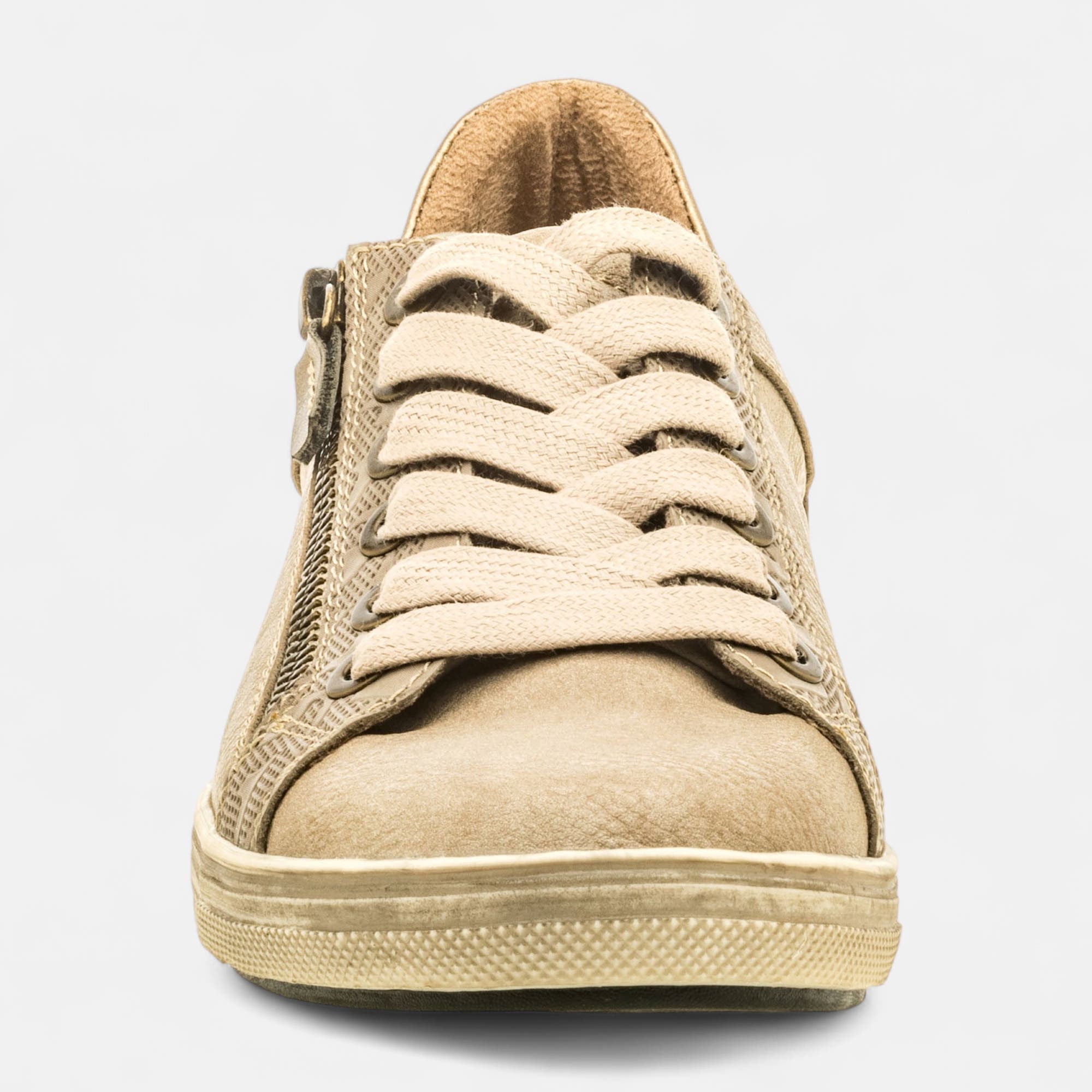 Baskets basses Femme beige