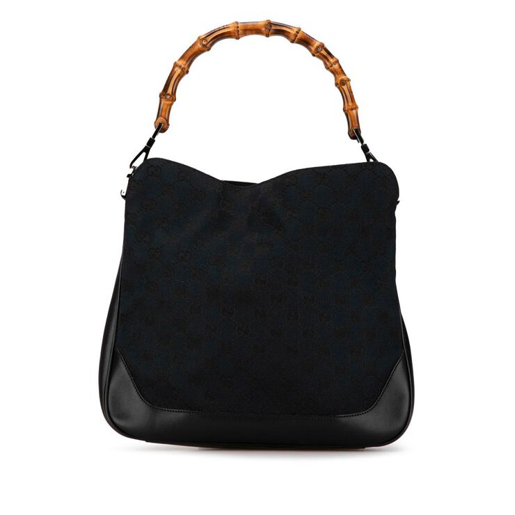 Gucci Vintage Gucci Bamboo Black