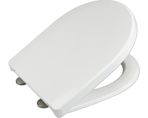Wenko Exclusive No. 9 toiletzitting met soft-close mechanisme, wit, 24339100