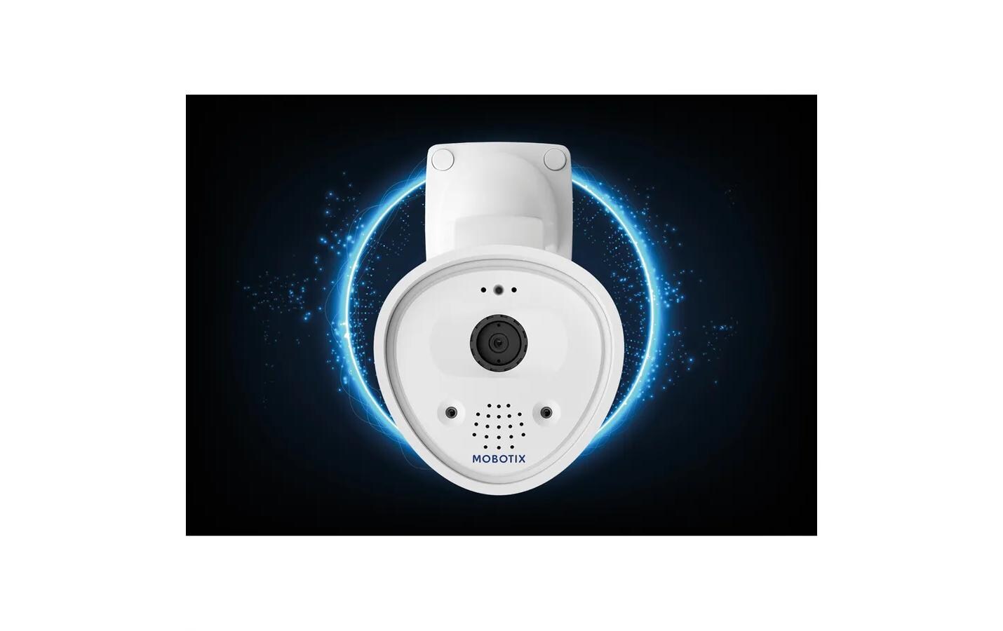 Netzwerkkamera Mx-ONE-M1A-S-8DN040 120°x60°<br>4K IP-Kamera mit Weitwinkelobjektiv, ideal für den Einsatz bei Tag und Nacht, mit integriertem Mikrofon und Lautsprecher