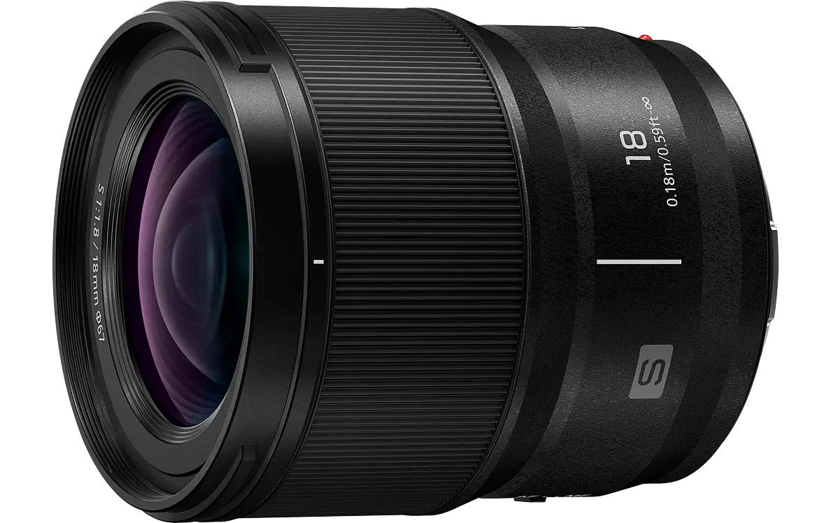 Festbrennweite LUMIX S 18mm F/1.8 – L-Mount<br>Panasonic S-S18 MILC Weitwinkel Schwarz