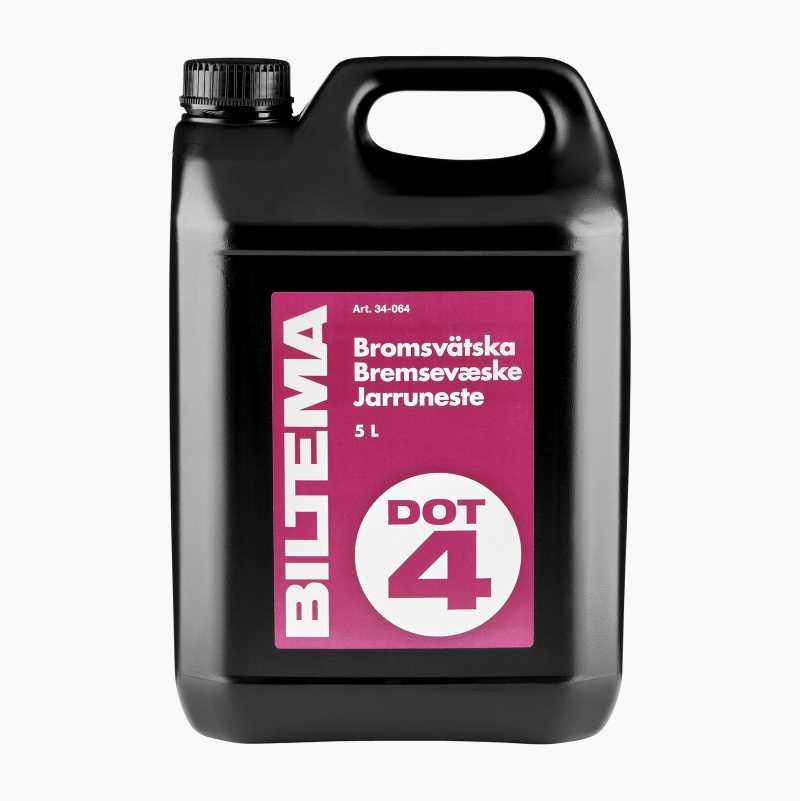 Bremsevæske DOT 4, 5 liter