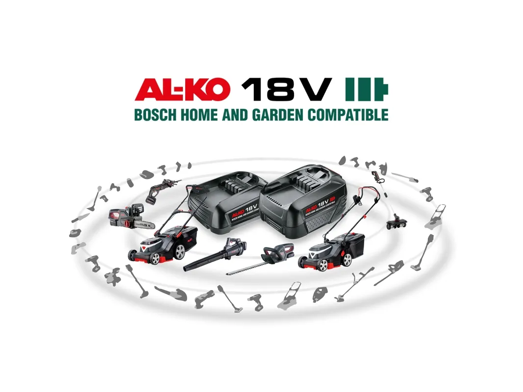 AL-KO Bajonetsav PS 1815 inkl. batteri og lader Motor:Li-ion 2,5 Ah / 18 V (maks. 20 V)
